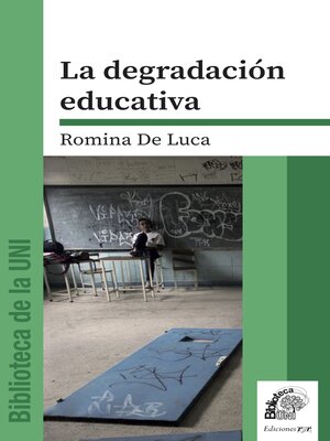 cover image of La degradación educativa